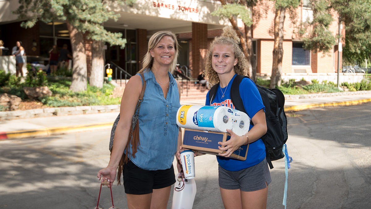 Move-In at Bronco Welcome