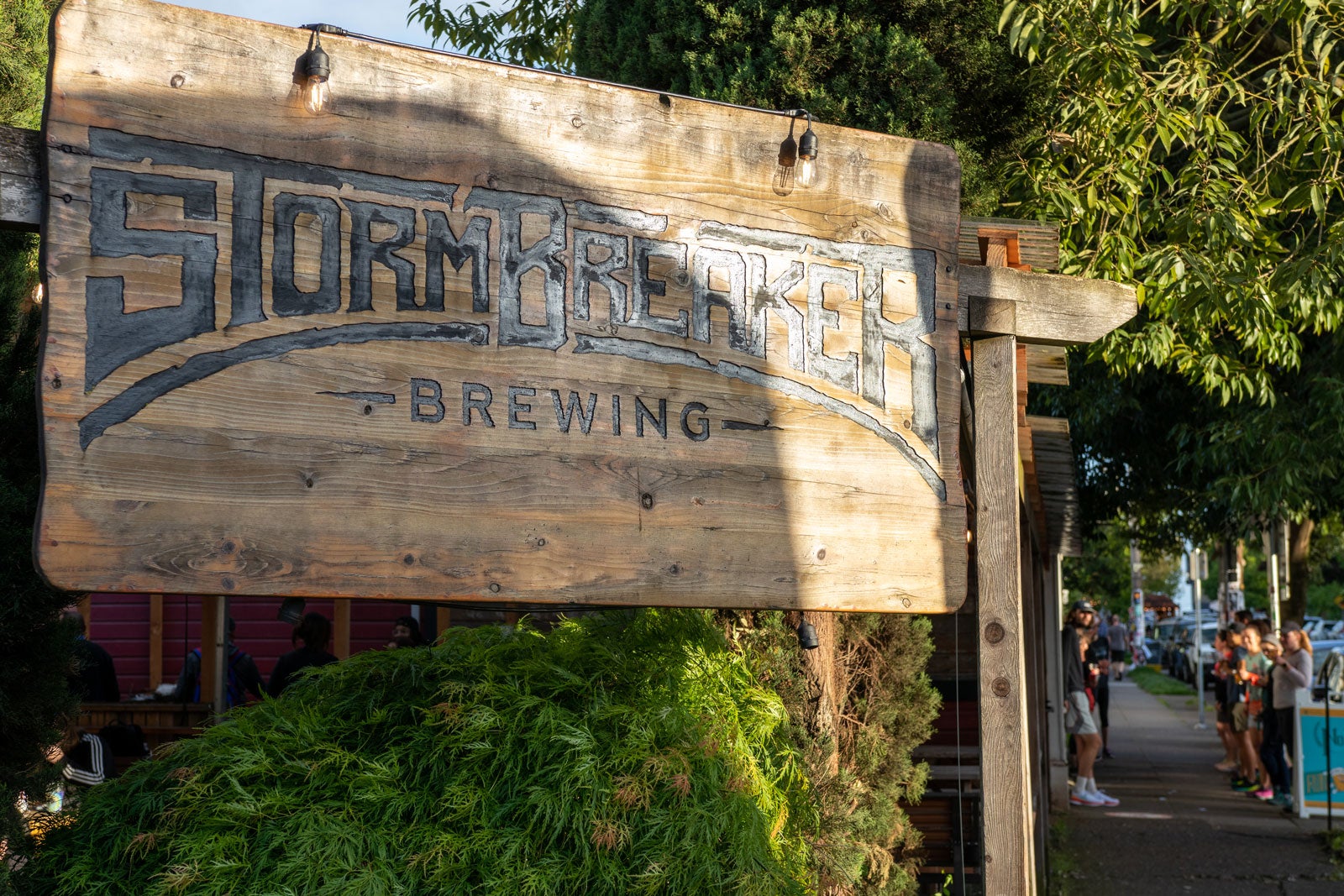 Stormbreaker Brewery Sign