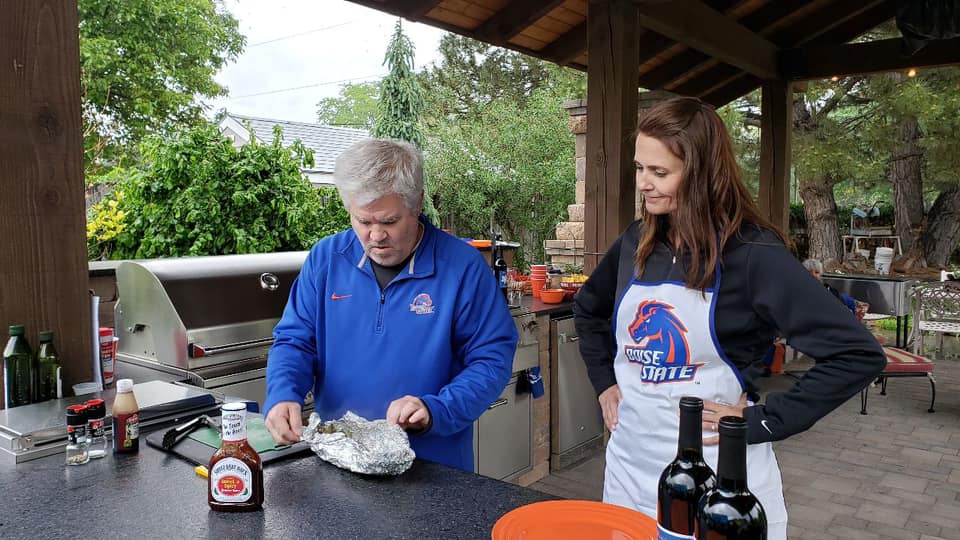 Pat Mac Cooking at the BBQ
