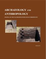 Cover of Archaeology and Anthropology Vol. 24 (2021) 49 pp