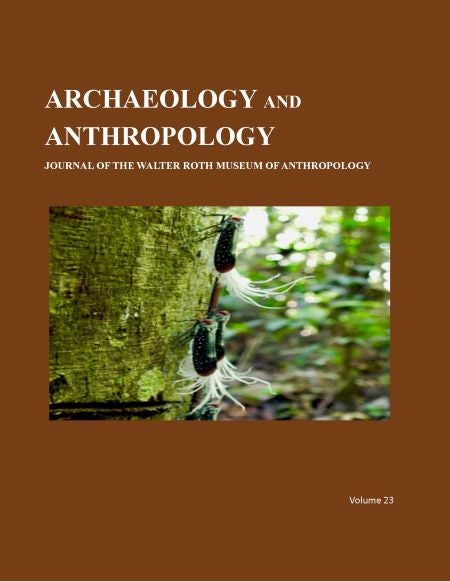 cover of Archaeology and Anthropology Vol. 23 (2019) 119 pp