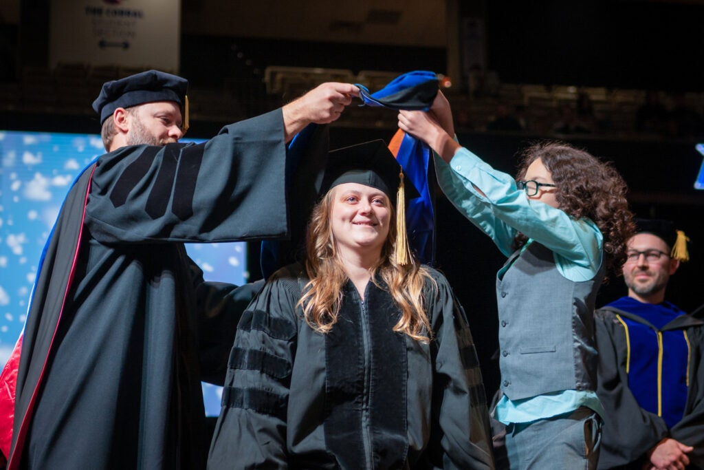 2022 Winter Commencement, photo by Priscilla Grover