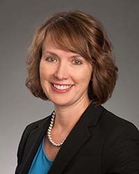 Portrait of Leslie Durham, Interim Dean in the College of Arts and Sciences at Boise State