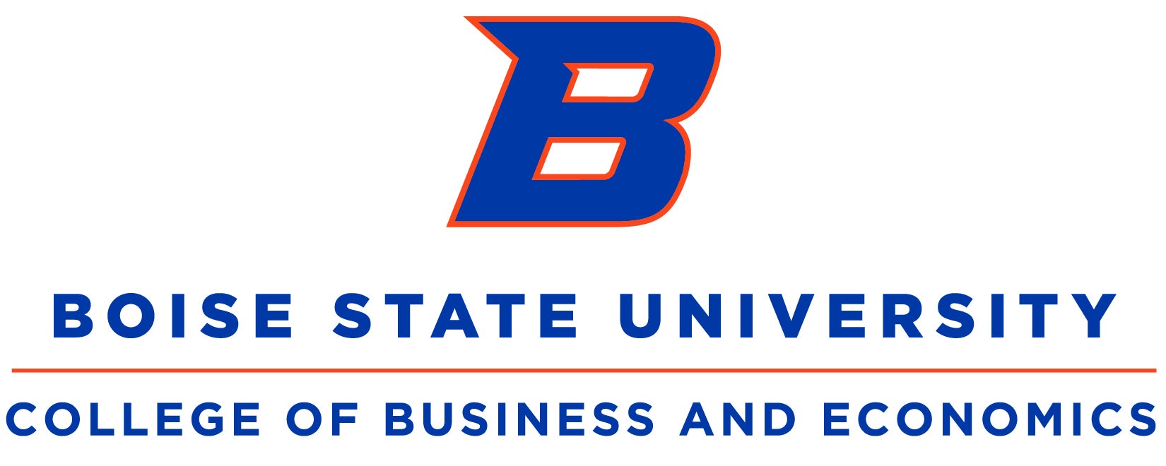Boise State college of business and economics logo