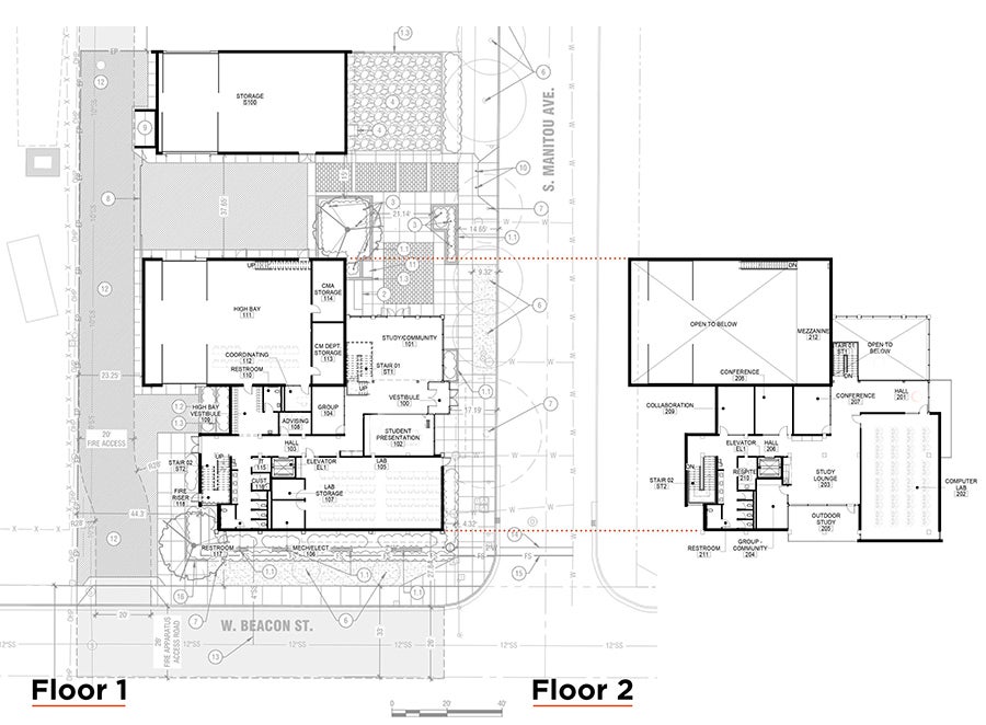 ESI Building Floor Plans