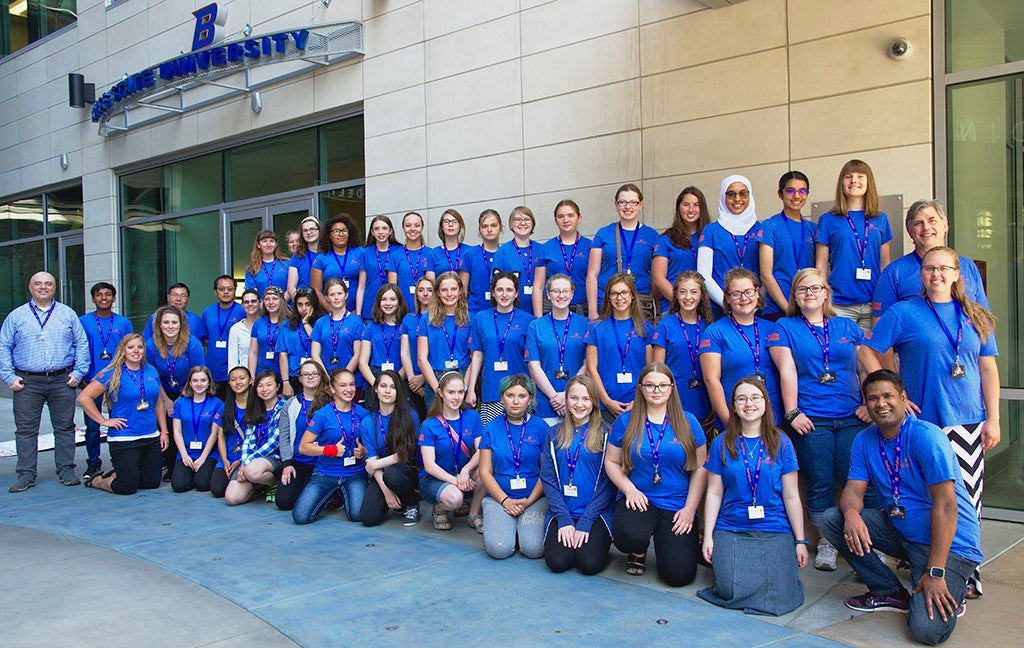 2021 GenCyber Cybersecurity Summer Camp participants