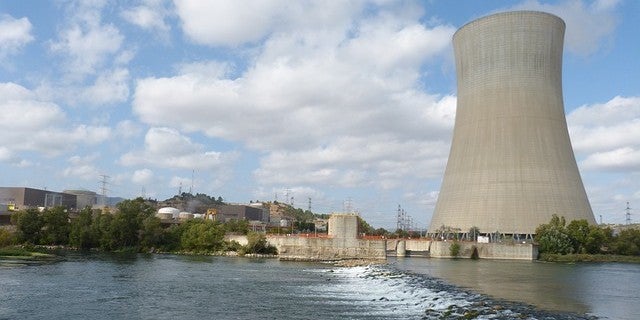 nucler power plant near river