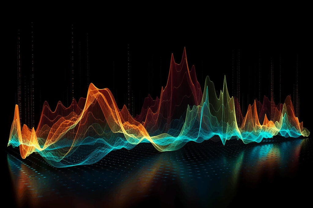 AI-generated frequency map