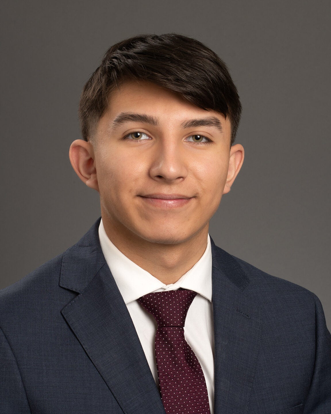 Professional headshot of McNair Scholar Julian Arreguin Vega