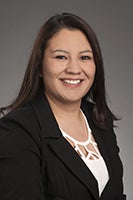 Studio portrait of Norma Bautista