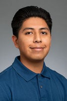 Studio portrait of Kevin Vazquez