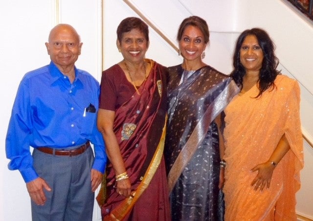 Ramlaykha Singh and family