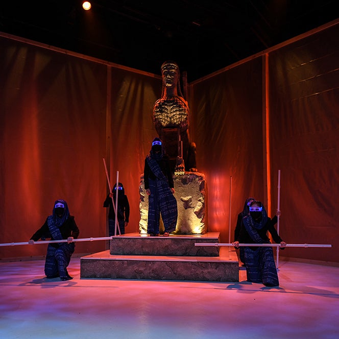 Boise State’s theatre program’s fall 2021 production of “Oedipus Tremendous,”