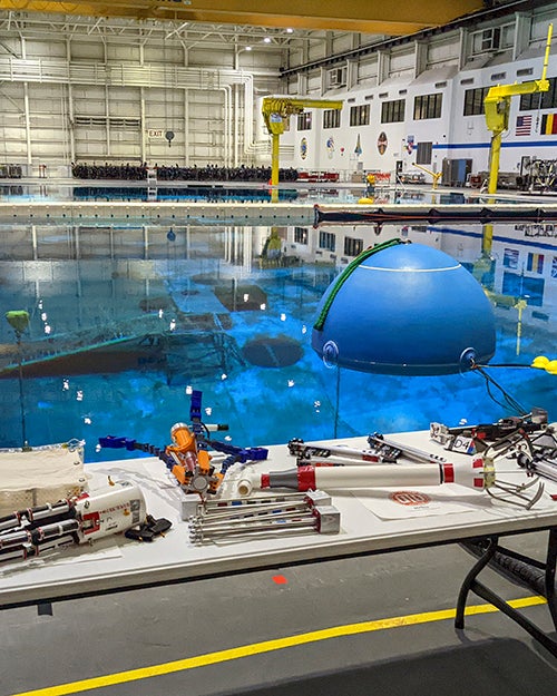 NASA Johnson Space Center Neutral Buoyancy Laboratory