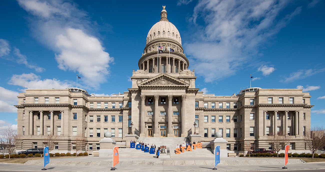 Boise State Day at the Capitol, Allison Corona photo