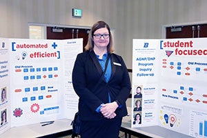 Heather with presentation