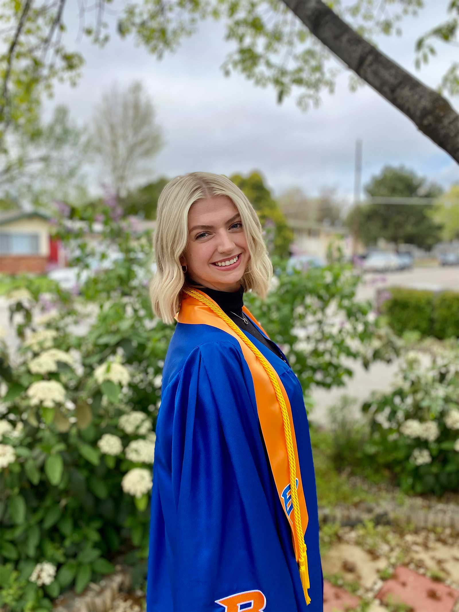 Kaydin Griffin in regalia