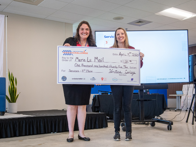 2025 Idaho Entrepreneur Challenge, Services Track 3rd place winner, Mama-Lu Mail