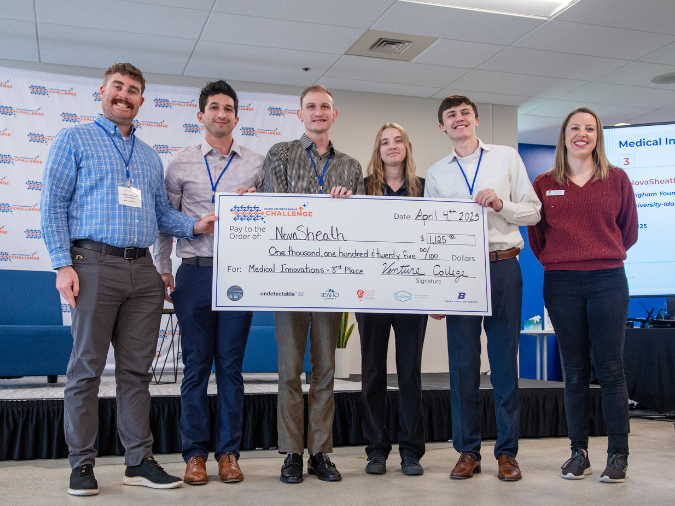 2025 Idaho Entrepreneur Challenge, Medical Innovations Track 3rd place winner, NovaSheath