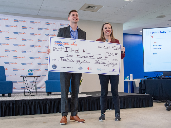2025 Idaho Entrepreneur Challenge 2nd Place Winner, Technology Track: Interval AI