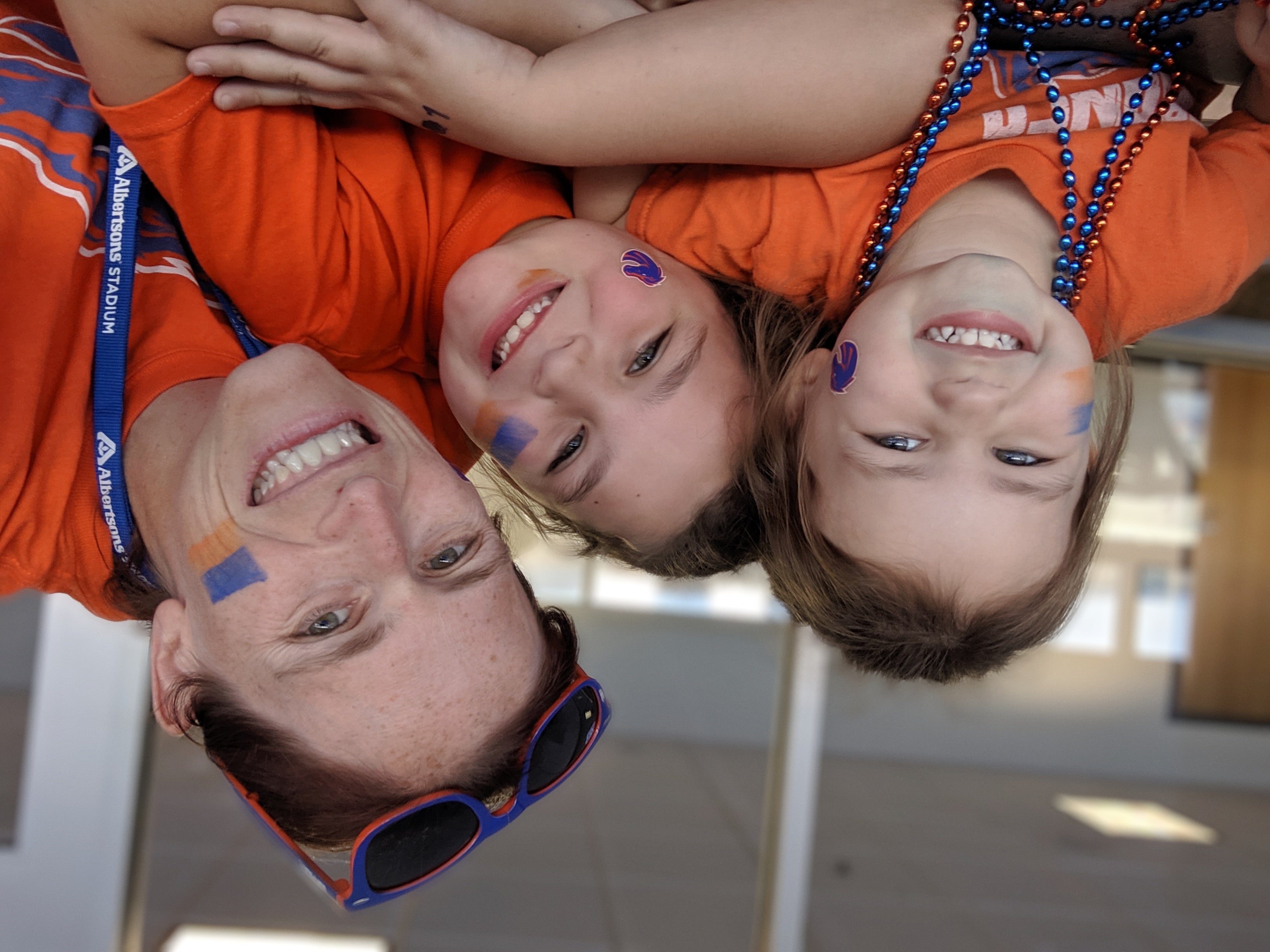 Heather Carlson and her daughters