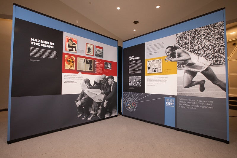 Exhibition Nazism in the News and Nazi Olympics