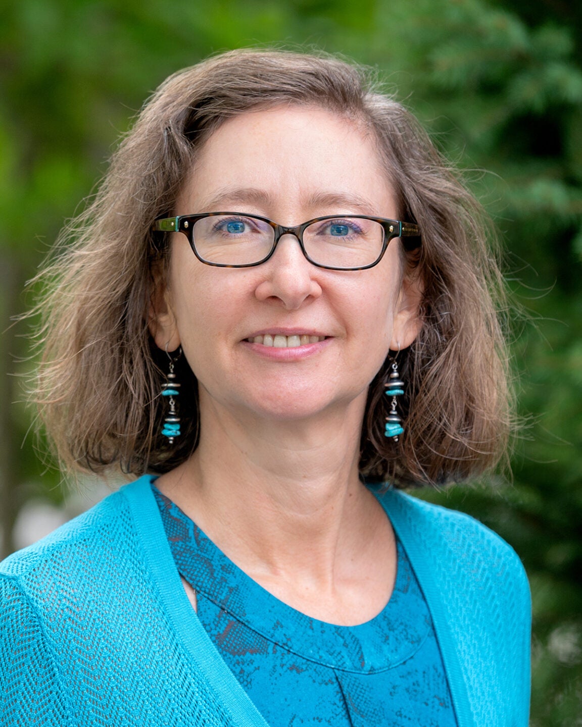 female faculty pictured outdoors