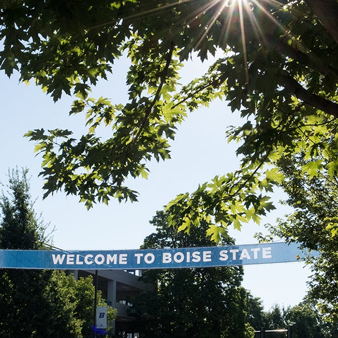 Welcome to Boise State banner
