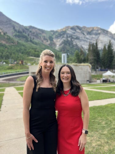 Megan Koster and Kristen McHenry
