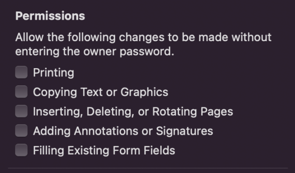 Adobe preview permissions screenshot