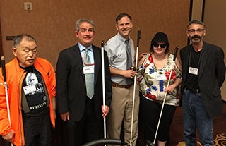 Don Winiecki attended the annual convention of the National Federation of the Blind