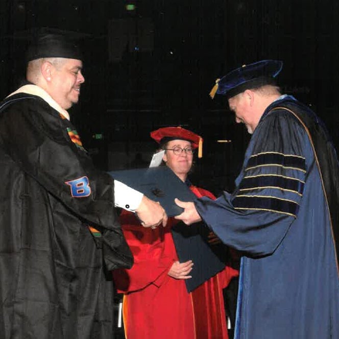 Online MBA graduate Casey Jenkins