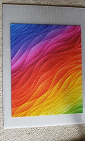 Rainbow colored puzzle