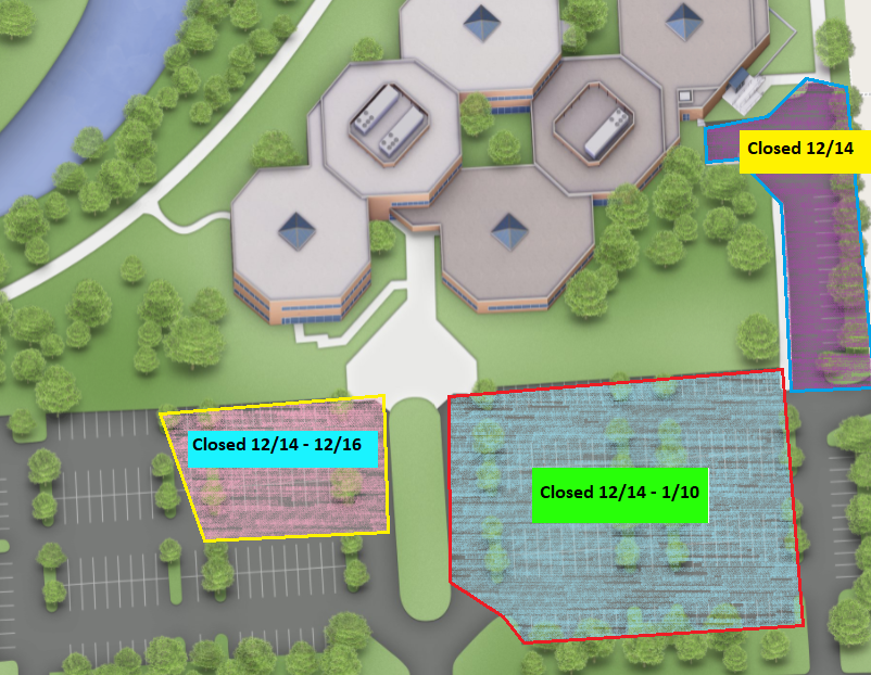 Yanke Research Lot Temporary Closures