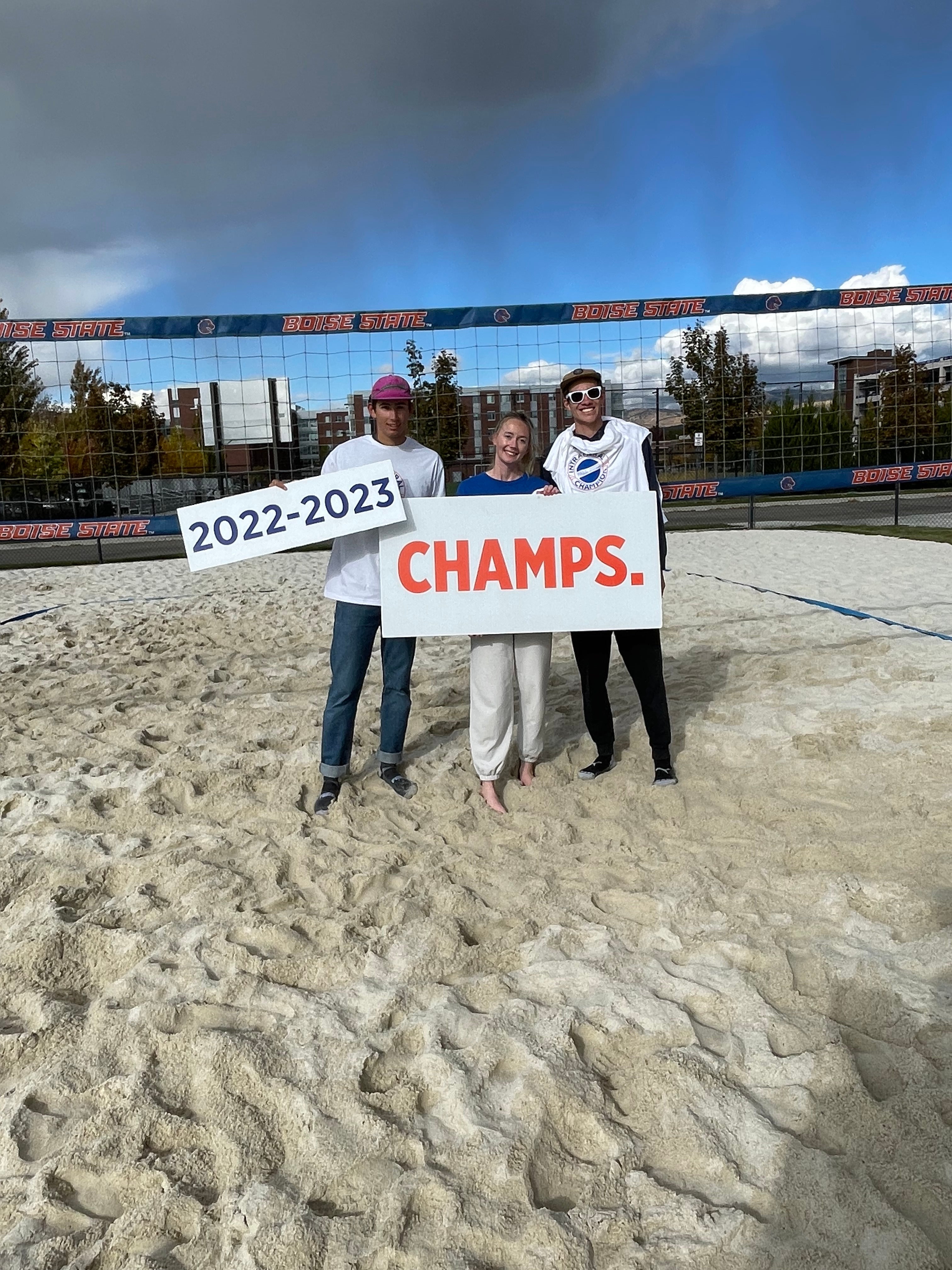 Fall 2022, 4v4 Sand Volleyball, CoRec Blue, I'd 