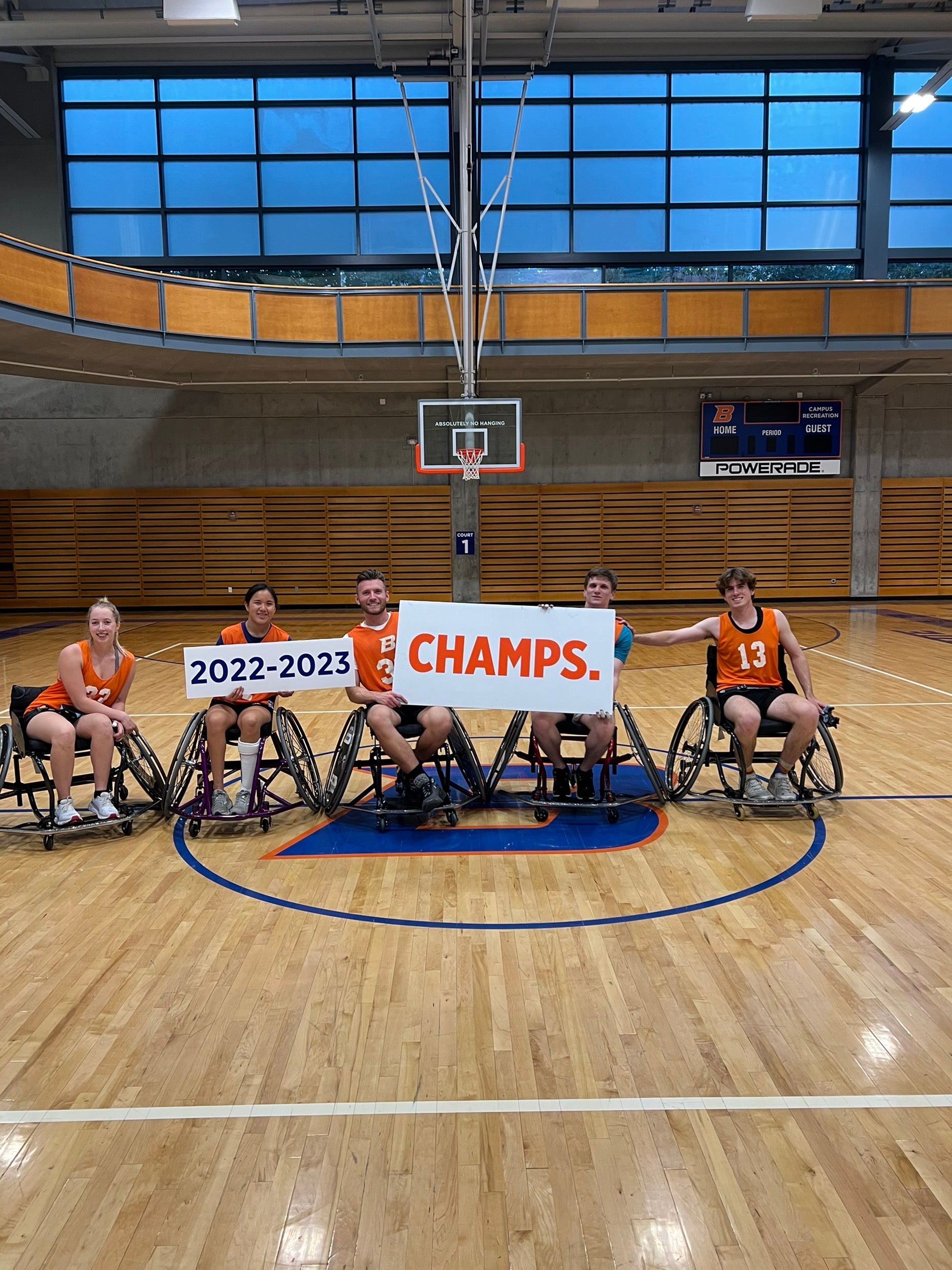 Fall 2022, Wheelchair Basketball, Champs