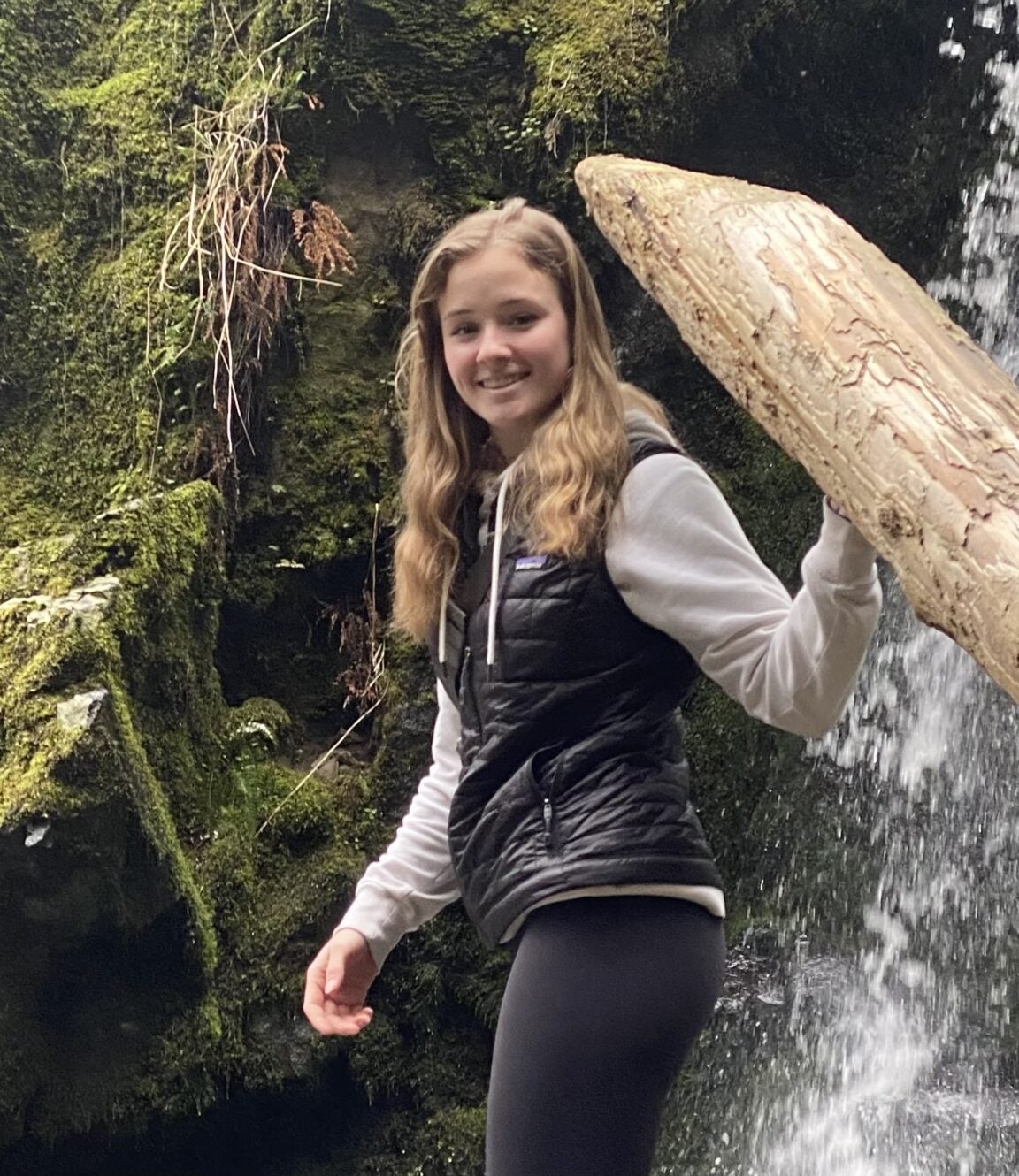 Karlie out in nature