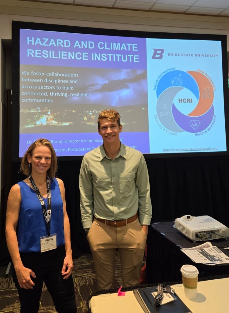 Dr. Brittany Brand and  Dr. Zachary Provant