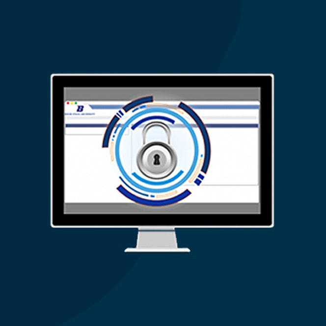 A lock covering a BSU website