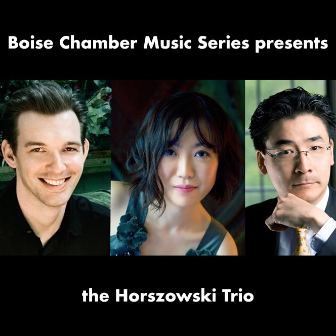 Photo of the three members of the Horszowski Trio