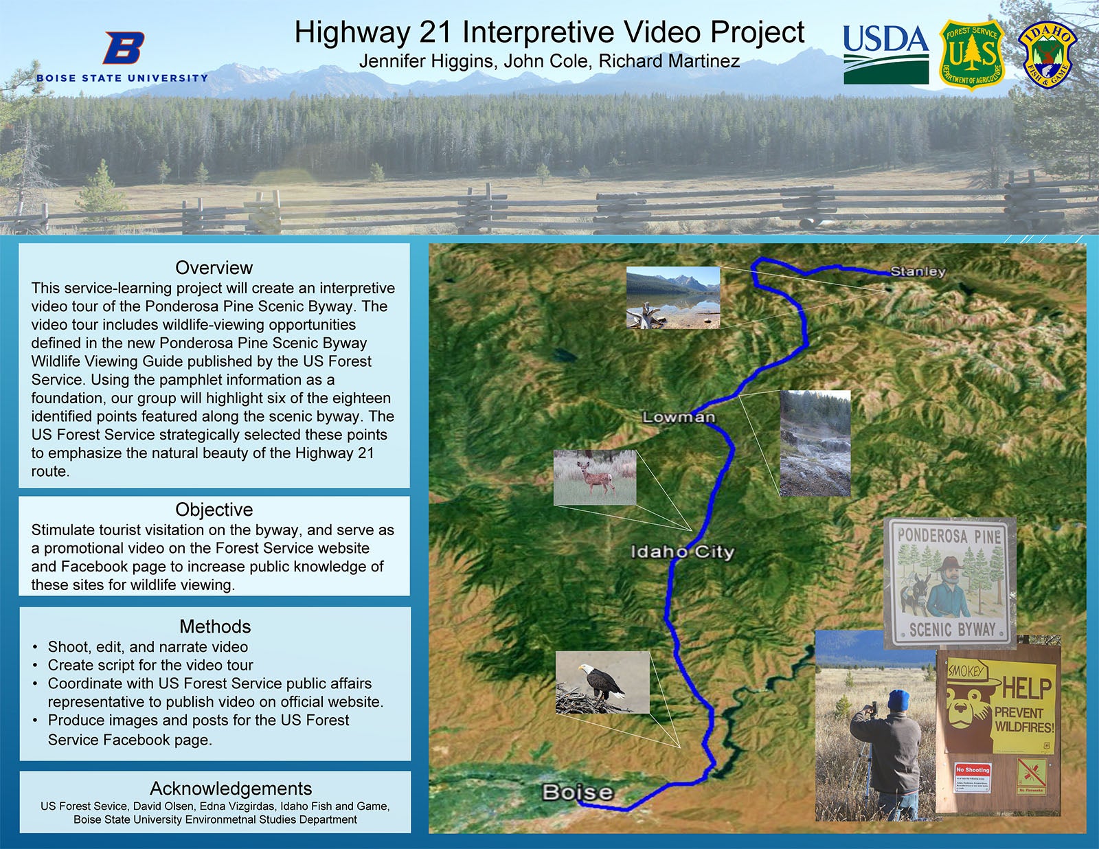 Highway 21 research poster