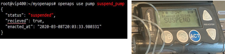 Command suspend_pump status "suspended