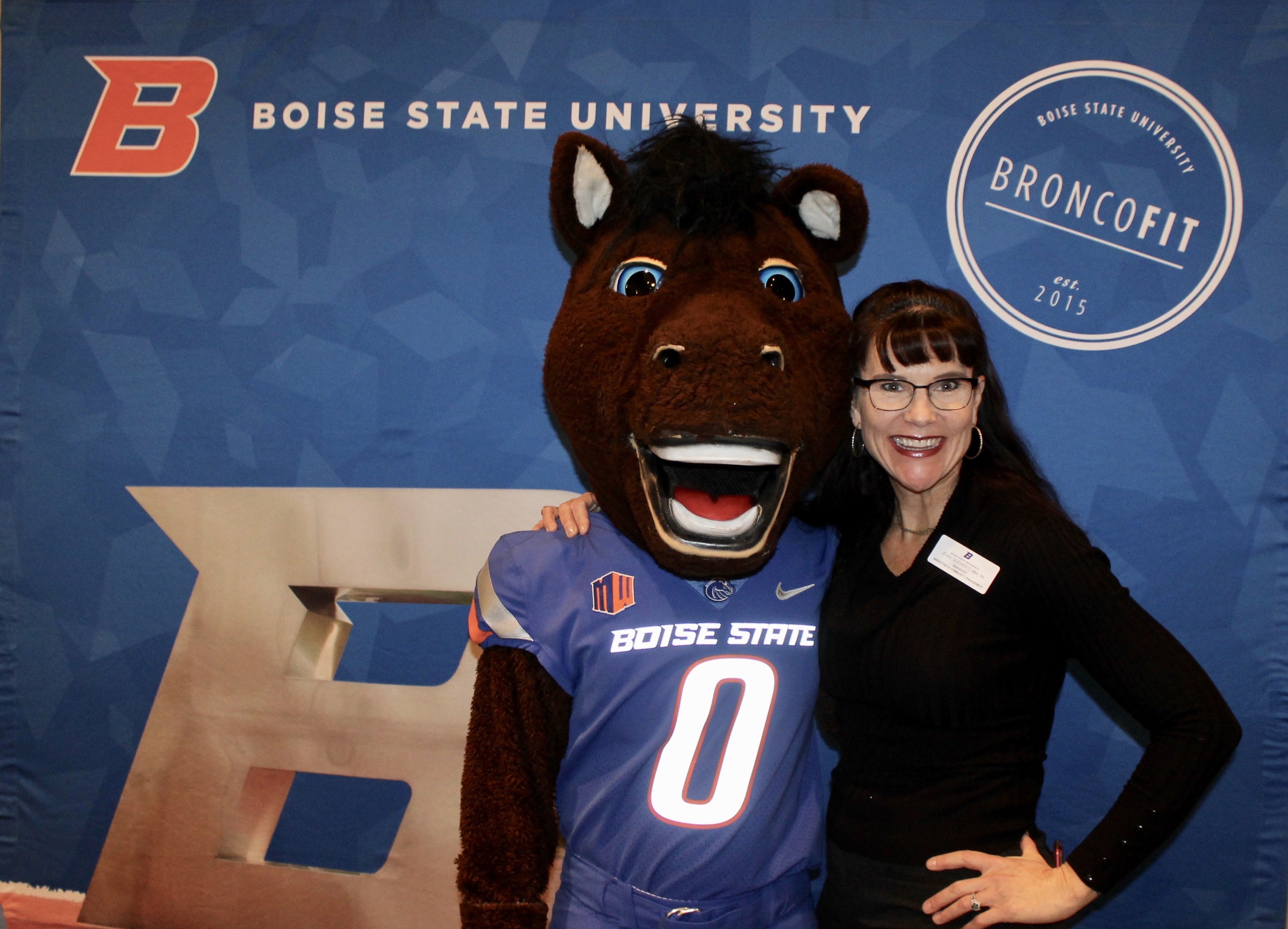 Jenni Gudapati with Buster