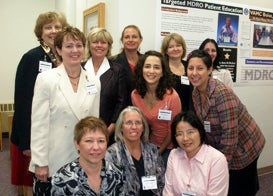 Boise State Students and Faculty at Nursing Research Day 2012