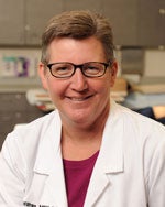 Studio portrait of Janet Willhaus.