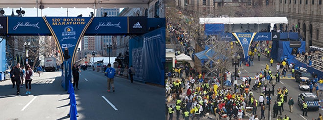 Boston Marathon Finish Lines IPE Seminar