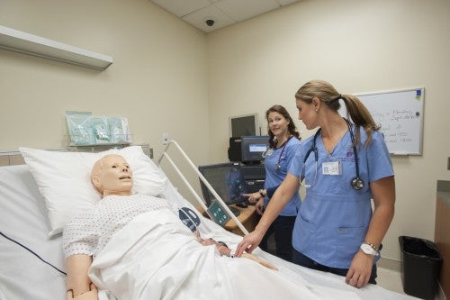 Simulation Center and Nurses 