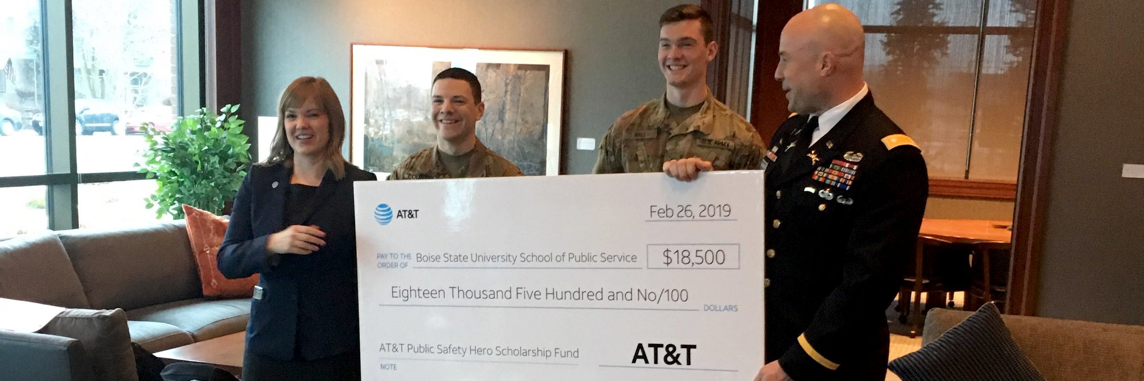 Check presentation