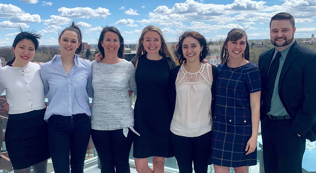 Students on roof