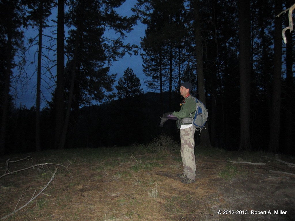 Rob at the start of a day of woodpecker surveys in 2013